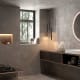 Miroir de salle de bain avec éclairage LED París Ledimex environnement 8