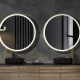 Miroir de salle de bain avec éclairage LED París Ledimex principal 1