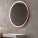 Miroir de salle de bain avec éclairage LED París Ledimex principal 4
