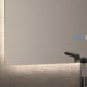 Miroir de salle de bain avec éclairage LED Dune Bruntec détail 4