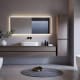 Miroir de salle de bain lumineux LED Dune Bruntec environnement 7