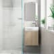 Ensemble meuble de salle de bain profondeur réduite 25 cm Slim Ávila Dos principal 0