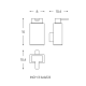 Bath Life Cosmic distributeur de savon croquis 4
