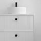 Meuble de salle de bains avec plan de toilette Microtec Blanca Avila Dos détail 4