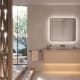 Miroir de salle de bain avec éclairage LED Duomo Ledimex environnement 10