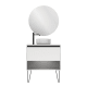 Yoko Top Amizuva meuble de salle de bain avec ensemble lavabo avec plan de toilette 3D 9