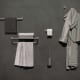 Practic Medimex Brosse et porte-rouleau de toilette environnement 6