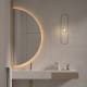 Eurobath Bonaire 2 miroir demi-lune avec éclairage LED principal 0