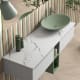 Coycama Orbit lavabo à poser environnement 18