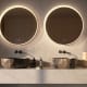 Miroir de salle de bain avec éclairage LED Bolonia Ledimex principal 1