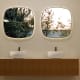 Miroir de salle de bains avec l'éclairage LED « Catania » de Ledimex principal 0