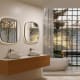Miroir de salle de bains avec l'éclairage LED « Catania » de Ledimex principal 1
