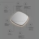 Miroir de salle de bains avec l'éclairage LED « Catania » de Ledimex option 5