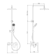 Ensemble de douche Cassio GME croquis 8