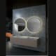 Miroir de salle de bain avec éclairage LED Fun Ledimex principal 1