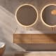 Miroir de salle de bain avec éclairage LED Fun Ledimex principal 2