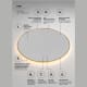 Miroir de salle de bain avec éclairage LED Fun Ledimex détail 4