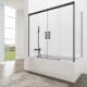 Pare-baignoire GME Basic Spazio noir mat principal 0