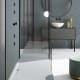Receveur de douche en résine Design Tiden Bruntec environnement 1