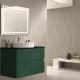 Meuble de salle de bain avec comptoir en pierre compacte noir Ebi Bruntec couleurs principal 6