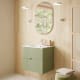 Ensemble de meubles de salle de bain en bambou Coycama principal 3