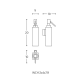 Distributeur de savon Metric Cosmic croquis 3