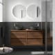 Meubles de salle de bain Noja Salgar avec comptoir en bois principal 7