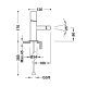 mitigeur de bidet Study Tres croquis 12