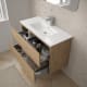 Meuble de salle de bains en bois Vilma Bruntec détail 5
