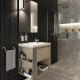 Porte-serviettes de salle de bain Stick Cosmic environnement 1