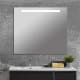 Miroir de salle de bain avec éclairage LED Tarim Bruntec principal 1