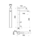 Robinet de lavabo Imex Roma croquis 8