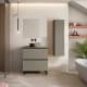 Meuble de salle de bains avec plan de toilette HDF Compatech Granada Visobath principal 6
