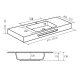 Lavabo suspendu Illice Bruntec croquis 4