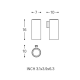 Porte-balai pour toilettes Micra Cosmic croquis 1