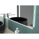 Miroir de salle de bains avec éclairage LED Santorini Eurobath détail 2