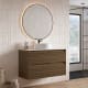 Meuble de salle de bains Artemisa Bruntec avec plan de toilette compacte Pierre blanche principal 9