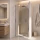 Paroi de douche sur mesure Carina Bruntec sur mesure principal 5