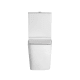 Toilette compacte Square sans rebord Bruntec détail 4