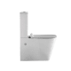 Toilette compacte Square sans rebord Bruntec détail 4