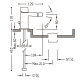 mitigeur de bidet Slim Exclusive Tres croquis 1