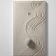 Receveurs de douche en résine décorés Design 3D Zen Bruntec. option 8