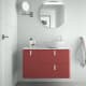 Meuble de salle de bains avec plan de toilette Uniiq Salgar principal 2