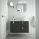 Meuble de salle de bains avec plan de toilette Uniiq Salgar principal 0