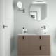 Meuble de salle de bains avec plan de toilette Uniiq Salgar principal 6