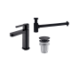 Pack Roma Robinet de lavabo Imex + Bonde à déclic + Siphon principal 1