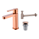 Pack Roma Robinet de lavabo Imex + Bonde à déclic + Siphon principal 3