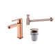 Pack Roma Robinet de lavabo Imex + Bonde à déclic + Siphon principal 3
