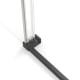 Paroi de douche noir mat Twenty GME détail 2