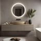 Miroir de salle de bains avec l'éclairage LED « Moon » de Bruntec environnement 2